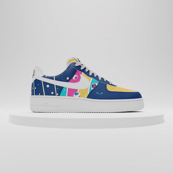 RTFKT Space Drip x Nike Air Force 1 : ARNO KISS