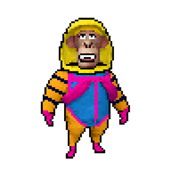 Pixel Radioactive Ape #264