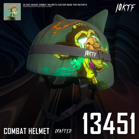 Mutant Combat Helmet #13451