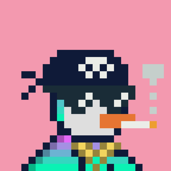 8bit Penguin Chad #348