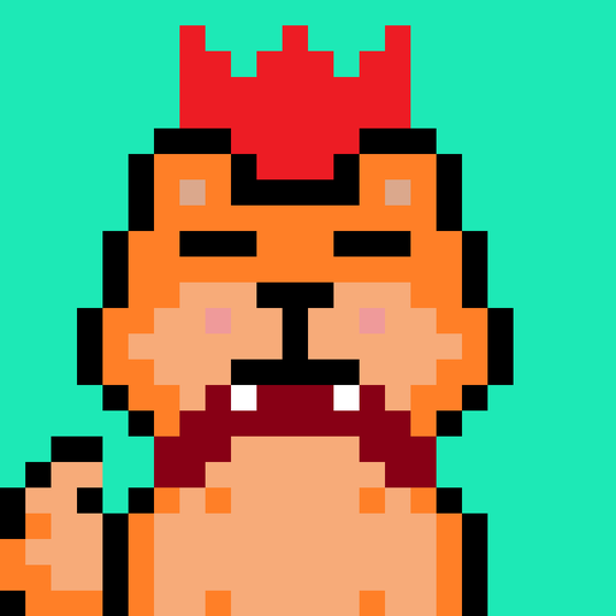 Pixelated Shiba Inu #6634