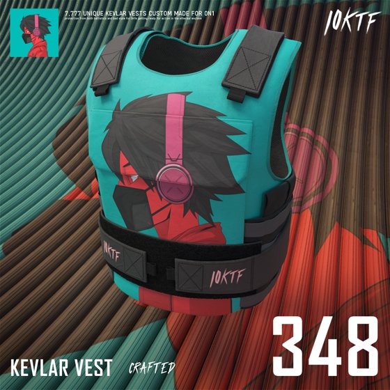 0N1 Kevlar Vest #348