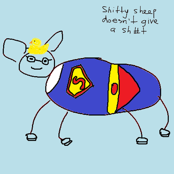 Shitty Sheep #7523