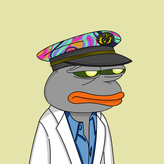 Bored Pepe Yacht Club #7553