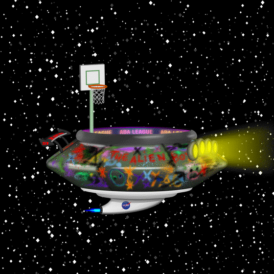 Alien UFO 2076