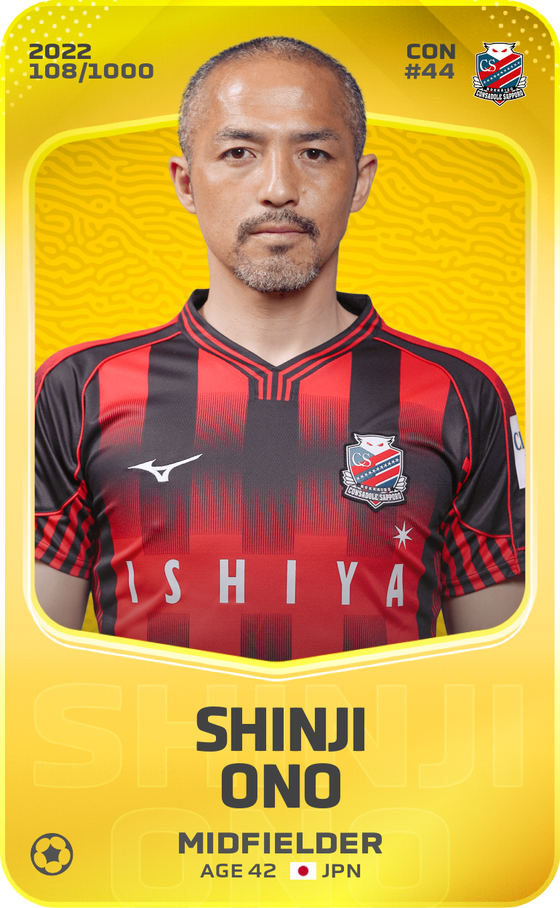 Shinji Ono 2022-23 • Limited 108/1000