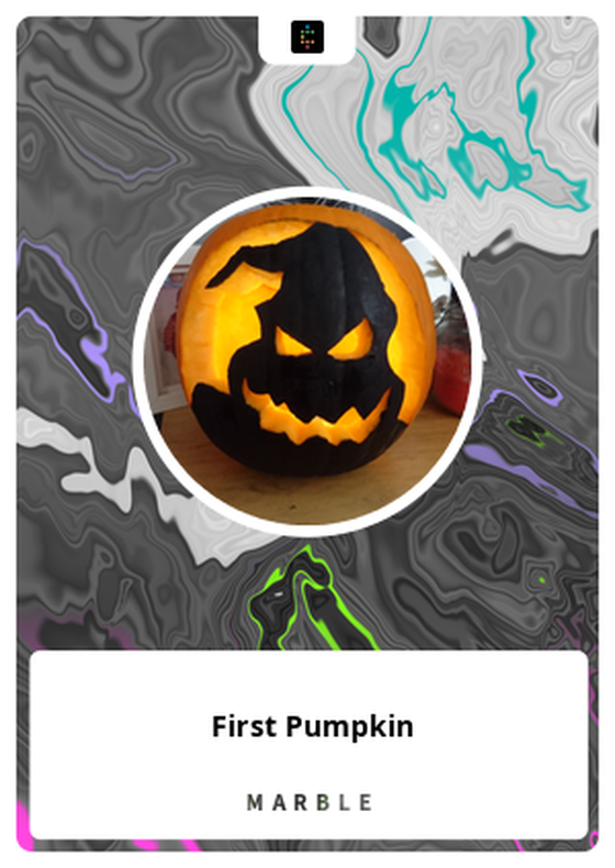 First Pumpkin