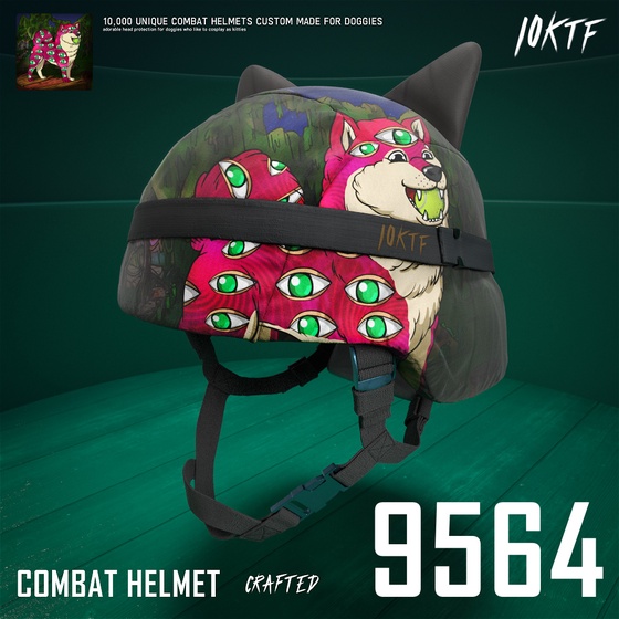 Kennel Combat Helmet #9564