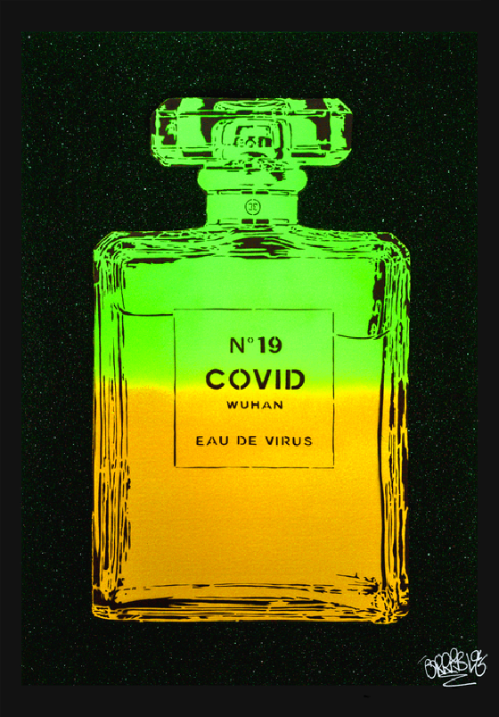 Eau De Virus #12 | Green and Yellow | Edition 1/19 