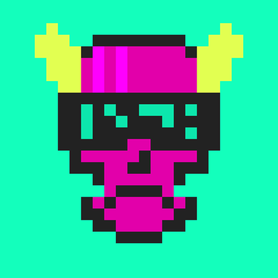 Cyber CryptoSkull #214