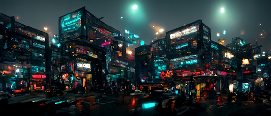 Cyberpunk Street #1