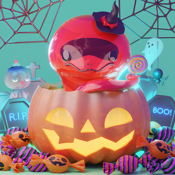 CNPcakeEX #00010Halloween2022-Orochi Red