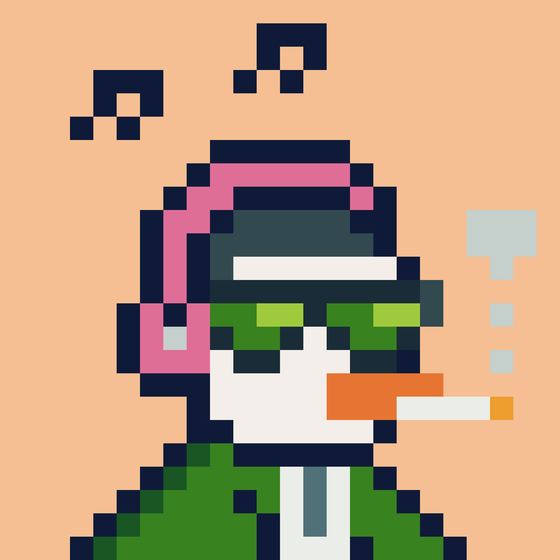 8bit Penguin Chad #121