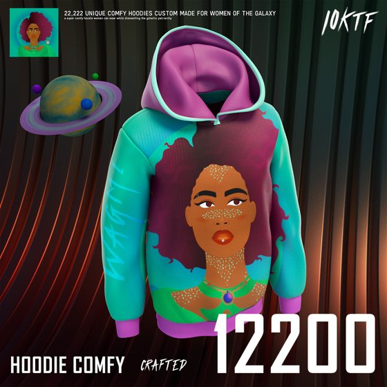 Galaxy Comfy Hoodie #12200