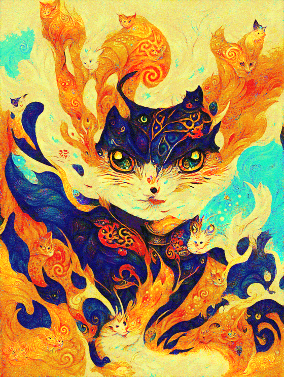 Fire Cat familiar