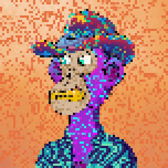 Trippin' Pixel Ape #580