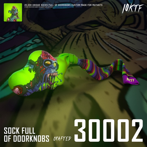 Mutant Sock Full of Doorknobs #30002