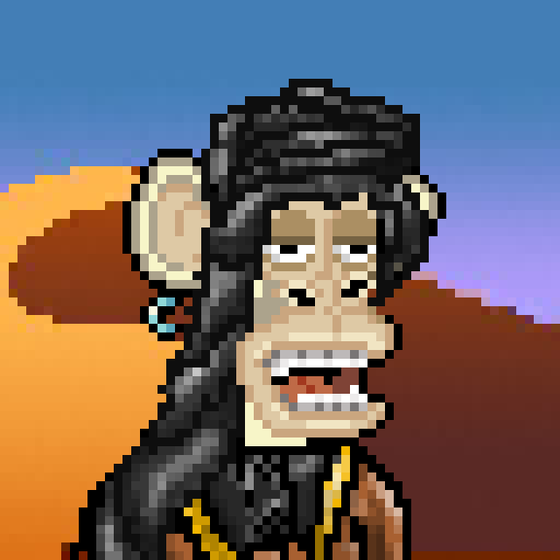 The Bored Pixel Ape Saudis #1282