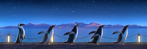 Five Penguins #1143