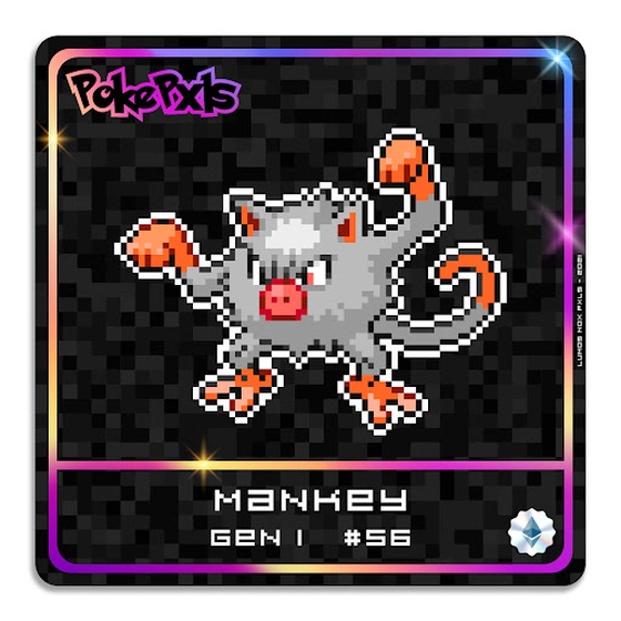 PXL MANKEY [PokePxls #56] [3/10]