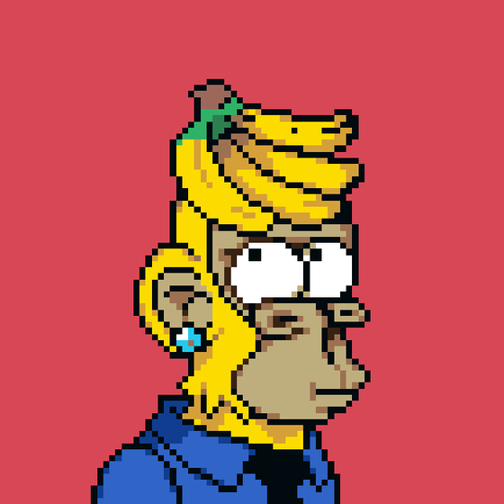 Pixel Simp Ape YC #7518