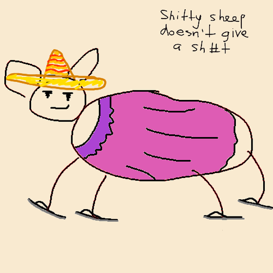 Shitty Sheep #5716