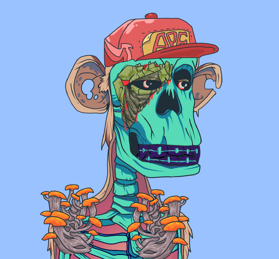 Skull APE YachtClub#416