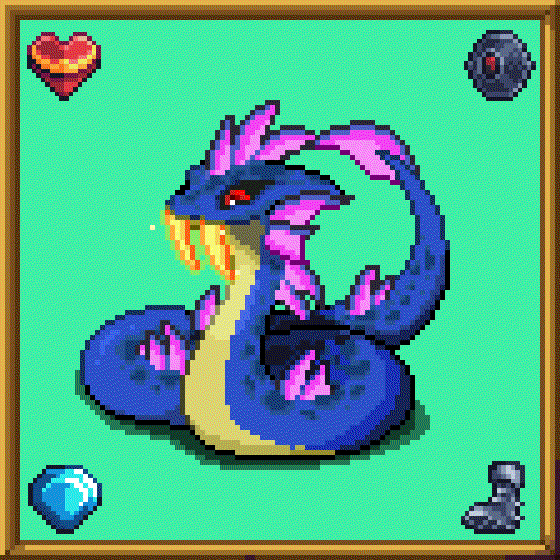 CryptoBeasts Basilisk #7307