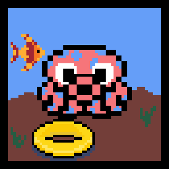 Pixel Squid #4153