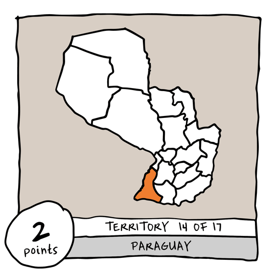 Territory 14/17 - Paraguay (Ñeembucú)