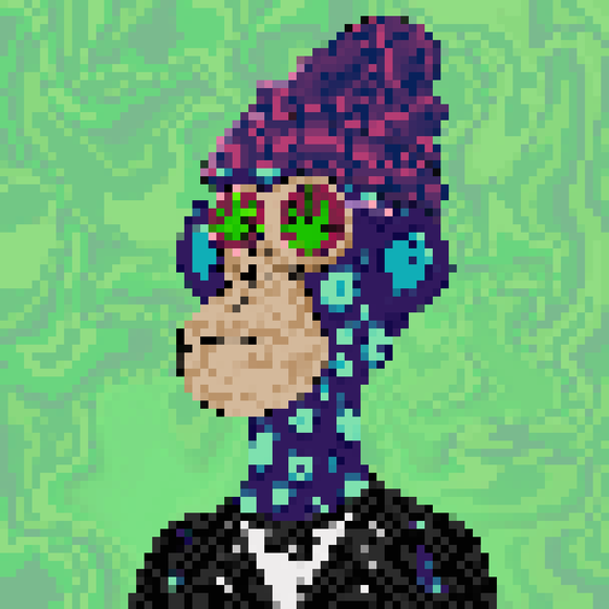 Trippin' Pixel Ape #2474