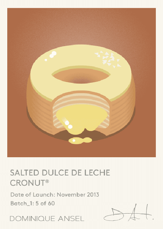 Salted Dulce de Leche CRONUT no 5