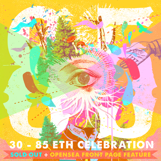 Showdeer 30 - 85 eth Milestone + Sold Out & OpenSea Front Page Feature Celebration!