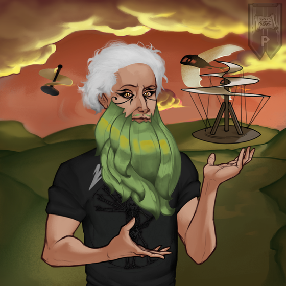 Inventors NFT #568 - Leonardo da Vinci
