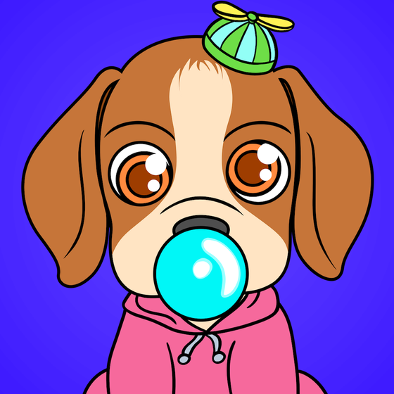 Bubblegum Puppy #7128