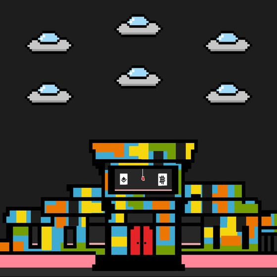 8 Bit Graffiti Mansions