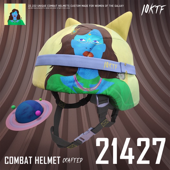 Galaxy Combat Helmet #21427