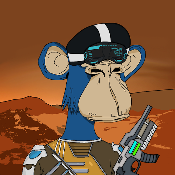 Astronaut Ape #117