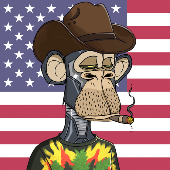 The Bored Ape Americans #4845