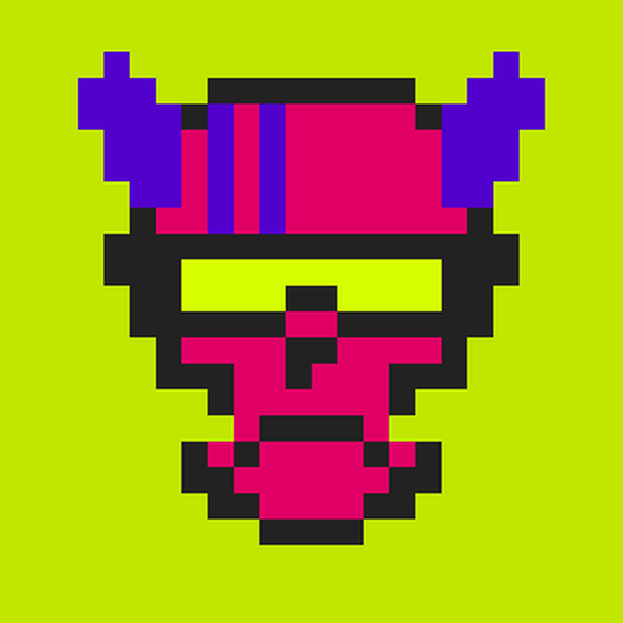 Cyber CryptoSkull #321