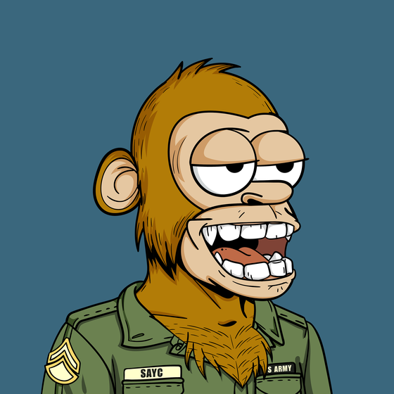 Simp Ape Yacht Club #3566