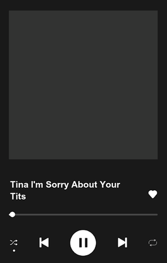 Tina I'm Sorry About Your Tits