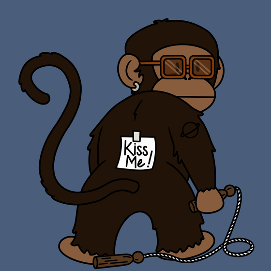 Kiss Me Monkey #4063