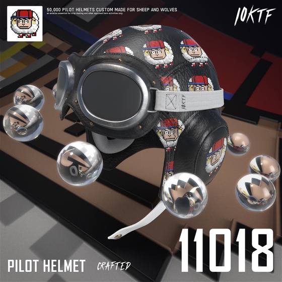 Wolf Pilot Helmet #11018