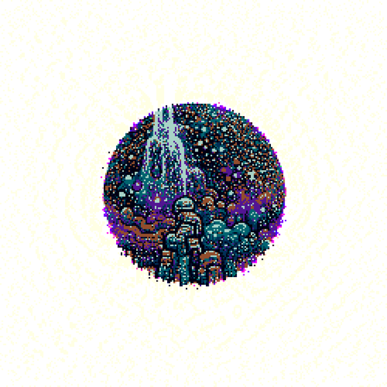 GALACTIC WATERFALL PLANET