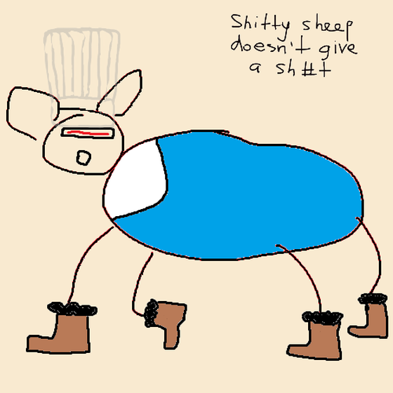 Shitty Sheep #3883