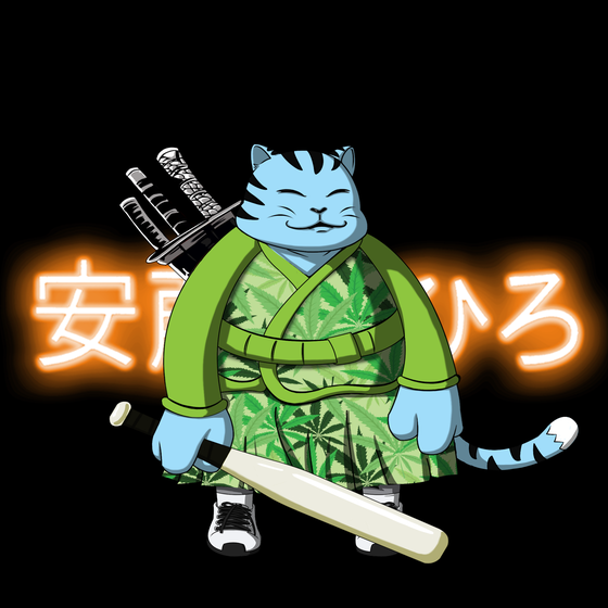 SamuraiCats by Hiro Ando #2354