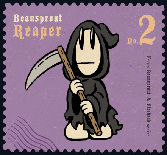 BEANSPROUT REAPER Stamp