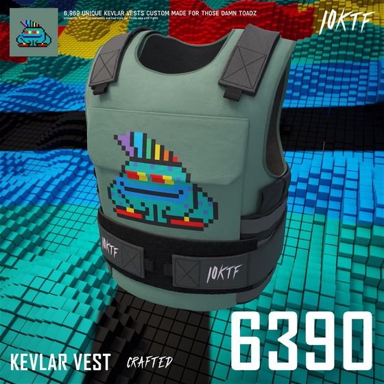 Toadz Kevlar Vest #6390