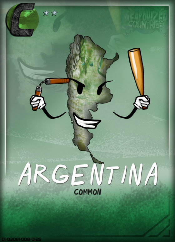 Weaponized Countries #3081 Argentina